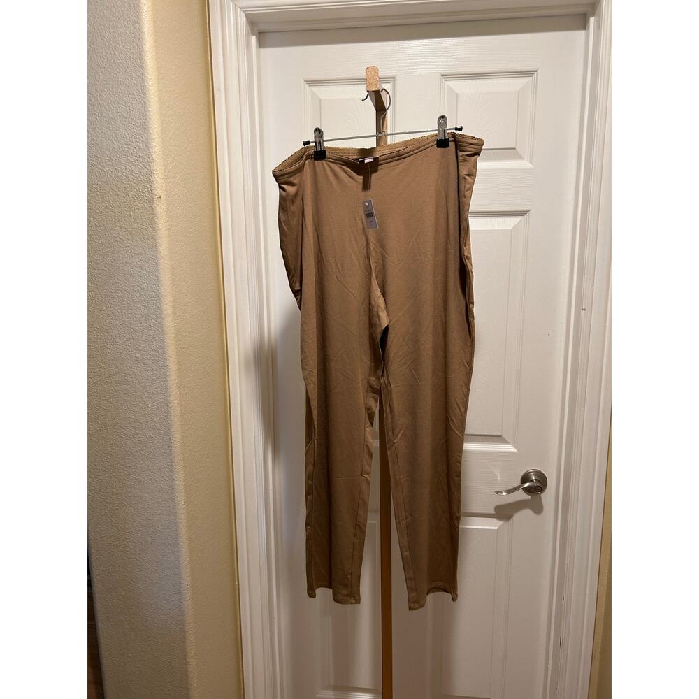 J.Jill Wearever Collection Slim Ankle, Size Large, Camel NWT